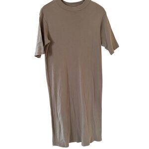 La Garconne Moderne Lagenlook Dress SZ S Designer Boho Oversized Quiet Luxury